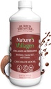 埋藏着宝藏自然的伏拉根—2000mg 伏拉根综合体,皮肤,毛发,和联合健康,100%的植物基,无胶质,无豆质,无乳品,巧克力莫查Flavor,16oz液体