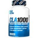 Evlution Conjudated Linoleic Acid CLA 补充营养 Lean Muscle Mass Builder & Fat Burner for Men and Women - 兴奋剂-无萨夫花基 CLA 1000mg Blend Per Service (90 services) 配音员 配音员