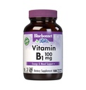 蓝本网维生素B1 100毫克 - 女性和男性的Mood支持和能量维生素* - Thiamin HCl - 非GMO, Vegan, Kosher, Gluten - Free - Soy & Dairy - Free - 100 蔬菜罐头,100天供应