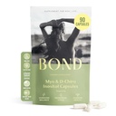 BOND Myo-Inositol & D-Chiro Inositol 妇女补充金 支持荷尔蒙平衡、健康排卵和常规循环——40:1 妇女生育补充金 90 Vegan Capsules(3/日)