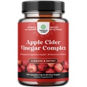 清扫苹果苹果酒 葡萄酒 葡萄酒 Capsules - ACV 清扫和除毒药 古特和消化剂 与Slimming Cayenne的消化剂 - 超强ACV Capsules 用于古特清扫和全身除毒(60种服务)
