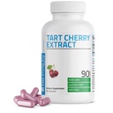 Bronson Tart Cherry 提取 2500 mg Premium 非GMO 配方,装有抗氧化剂和氟化碳,90 植物胶囊