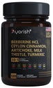 Berberine Supplement – 高强度 7500mg 等效 – Berberine 与锡兰锡桂, 牛奶硝酸盐 & Turmeric – 120 Vegan Capsules – Non-GMO, 美国 公式化
