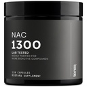 Toniiq 1300mg NAC - 2个月供应量 - Min. 98%+ 测试纯度 - 超高强度生物可用 NAC Cysteine 补编 - 120 维基百科中的相关条目: N乙酰 Cysteine Capsules - Lab 测试 TQ