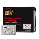GNC Mega Men 性能和生命力Vitapak方案, 方便的完全营养, 1 包中的5种产品, 流通, 血液流动, 前列腺健康, 性功能, 霍尼山羊草, 30 包