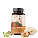 峰 + 谷 Notropic Brain 支持记忆与焦点 与狮子 Mane Mushroom & Ashwagandha - 60 Ct Adaptogen Capsules - 成人/高级 - 认知,脑雾,能源公式