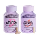 Lemme Debloat 和 平滑套装 - 预生、 亲生和消化酶 Capsules for Bloating & Gas Relief, 减少纤维化、 Plump 皮肤、 平滑纤维化