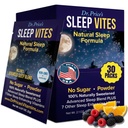 Price博士的维生素自然睡眠援助 - 睡眠补充 - Melatonin for Sleep - 30 Packets - 睡眠援助 成人, Tryptophan, 冷却镁粉,非昏睡支持