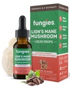 Fungies Lion's Mane Mushroom Liquid Drops, Coffee - 与Lions Mane 提取的叮当支持脑雾,焦点,记忆与健康的Mood - 蘑菇复合体 成人补充 - 30 服务