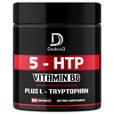 5 HTP 补充 1010mg - 60 Capsules - 3in1 与维生素B6,L-Tryptophan - 舒适的Mood,脑健康,身体管理和免疫系统支持