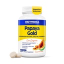 Enzymedica Papaya Gold, 与天然有机Papaya & Chlorophyl 的高级消化酶用于综合消化支持, 高可能性Bromelain & Papain, Vegan, Mint, 120块可切片