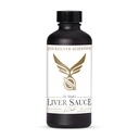 Quicksilver scientifical Liver Sauce - Liposomal Liver Detox with DIM, Quercetin, Lipoic Acid, Milk Thetle 和 Dandelion Root 补充 - 支持比勒和毒素运动(100毫升/ 3.38 oz)