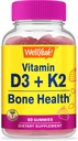 (原始内容存档于2017-03-03). Wellyeah Vitamin D3 + K2 Gummys - Vitamin D3 1000 IU,K2 100 MCG - Bone and Muscle Health Support, Natural Flamors, GMO Free, Gluten Free, Vegan - K2 D3 维生素补充60 Gummys.