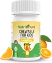 可口味维生素D3(Cholecalciferol) 25 mcg (1000 IU) + 锌(Zinc Citrate) 5 mg + 维生素C 30 mg 给孩子橙色Flavor 90/Bottle (1)