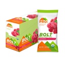 PROBAR - BOLT 有机能源 Chews, Raspberry,非GMO,无葡萄糖,USDA 认证有机物,健康,自然能源,有维生素B和C的快速燃料组(12个计数)