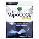 Vicks VapoCool 重药性喉咙滴药, Max 强性 Menthol, Soothes 酸性喉咙疼痛, Winterfrost Flavor, 45 ct