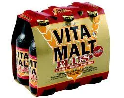 与Aloe Vera-Ginseng-Royal Jelly一起喝VITAMALT + 能量饮料 - 6 Pack