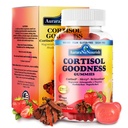 科尔蒂索尔Hormone Harmony补充品,17-in-1 Cortisol Gummys 与 Ashwagandha, Rhodiola Rosea, Holy Basil, Valerian 支持压力救济和科尔蒂索尔平衡
