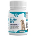 Wanderfound Pets Same 100 Liver Supports for Dogs - Same S-Adenosyl-L-Methionine Hepatic supports for Liver & Brain Support - 培根 Flavored Sam E,美国制造的30块可切片