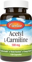 Carlson Labs Acetyl L-Carnitine,500毫克,120卡普尔