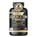 (原始内容存档于2018-09-21). Quercetin with Bromelain, Stinging Nettle Supplement, Zinc Vitamin C Vitamin D | Non-GMO, Gluten-Free |在美國製造 | 2个月供應
