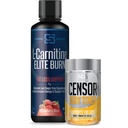 与CLA(90 Softgels)和Siren Labs L-Carnitine Elite Burning Fat Lost 支持草莓Blast 3000 mg(32 services)的NDS营养脂肪损失-Body Toner 检测器