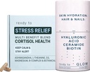 皮肤和应激素救济装置 → Cortisol 健康与抗衰老补充剂 Ashwagandha, Hyaluronic Acid, Ceramides, Biotin & Antioxidant → 冷静,皮肤和头发支持