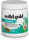固体金猫和狗 多维他命粉 - 凯尔普粉,Omega 3 & 维生素用于牙科,消化,免疫,皮肤和煤炭健康 - 狗和猫的多维他命 - 猫和狗食品添加补充剂 - 5oz