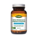 Flora Daily 维护消化酶 - 包含7个消化健康支持酶 - Aids Gas & Bloating - 非GMO & Gluten - Free - 60 植物卡普尔s