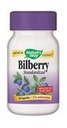 Nature's Way Bilberry Premium 提取,支持眼部健康*,黑长老莓的成人眼部健康补充*,Gluten Free, Vegan, 60 Capsules (Package May Vary)