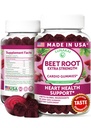 Lunakai 美国用抗氧化剂混合剂制造了甜菜根(Beet Root Gummys) - 美味的N-GMO甜菜,60ct