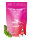 Pink Stork 有机PMS 支持青少年和女性的甜品 - 简单和天然原料 维生素B6和辣椒薄荷 - 期, 文摘, 布洛廷, 茂德摇摆 - 30滴