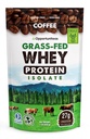 Opportuniteas Coffee Whey蛋白粉 - 低卡布 & Keto 友好 - 草药 Whey 隔热 + Colombia Coffee - 60 mg Cafeine for Energy - Pre或Watchout 饮料混合,Latte,Shake & Smoothie 1lb