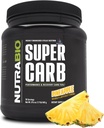 NutraBio Super Carb, 含有集群Dextrin & Electrolytes的碳水化合物粉末,高级Carb 用于锻炼燃料,性能,和肌肉恢复, Cyclic Dextrin, Pineapple, 30 Sv
