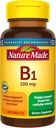 Nature Made Vitamin B1 100mg,能源代谢支持的饮食补充,100平板,100天供应.