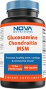 新营养三强Glucosamine Chondroitin MSM 2600mg/ Serving Capsules, 支持健康联合体, Cartilage and Connective 组织 - 促进联合舒适和灵活性 180 Counter
