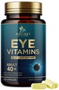 眼维生素补充剂 - 高级眼科维生素配有Lutein, Zinc, 维生素C, E, Zeaxanthin & Minerals - 视觉多维生素配有Macular Health and Dry Eyes, Vegan, Bottled在美国 - 120 Capsules