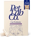 PetLab Co. 猫的抗生素,支持Gut健康,偶发腹泻,消化性健康与免疫支持 - 易于使用 - 30个计数