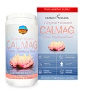 CalMag 2:1 高吸收性钙 镁 柠檬酸甘油 缓解压力补充剂和睡眠 骨质健康补充剂 Lemon Raspberry Flavor 16.5oz (Pack of 1)
