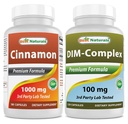 肉桂1000毫克和DIM 补充100毫克