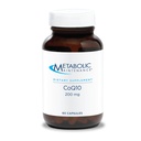 代谢维持 CoQ10 Capsules - 200mg Coenzyme Q10 配维生素C - 抗氧化剂,免疫,能量+心血管支持(60 Capsules)