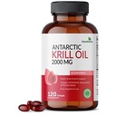 与Astaxanthin、Omega-3s EPA、DHA和磷脂公司合作的南极磷脂油2000mg -- -- 100%纯纯纯磷脂重金属、非转基因生物试验 -- -- 120软胶