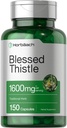 Horbaach 祝福Thatle Capsules 1600 mg → 150 伯爵 Max Potency → Non-GMO, Gluten Free Herb 补充