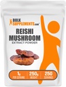 Bulk Assupports.com Reishi 蘑菇提取剂 - Reishi 蘑菇粉,全面健康补充剂 - Gluten Free,每服务1克,250g(8.8 oz)(包1)