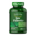 清教徒的"骄傲之流"护卫TM Saw Palmetto 摘录 450mg,自然全草 传统草药 男子前列腺和尿液健康支持补充,200快速释放 Capsules