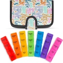 活性周刊药丸组织者 4 Times a day - 7 Days Pill boxes for morning, Noon, Evening, Night - Extra Great Medicine, Vitamin & Suppenser with Premium Leather case 互联网档案馆的存檔,存档日期2014-03-04.