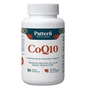 Pattern Wellness CoQ10 – 200 mg Ubiquinone 配有 BioPerine → Black Pepper 提取器 – 细胞能量和生命力支持 – 非GMO – 30 Vegan Capsules*