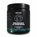 驱动的B&G Berries & Greens 超级食品粉,30种服务 - 含有抗生素和消化酶的基于植物的有机配方 - 支持恢复、健康消化和免疫功能