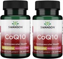 Swanson CoQ10 - 帮助促进心脏健康、能量支持和辅助 整体心血管系统健康 - 帮助维持 Coenzyme Q10 补编 - (30 Softgels,每架400mg)