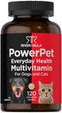 Horbäach Multivitamin for Dogs and Cats – 120 Chewable Tables – 宠物健康支持补编 – 由 River & RULA提供 非GMO & Gluten Free →